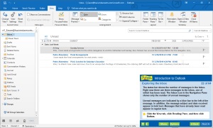 Professor Teaches Outlook 2019 will teach you all of the features, including how to schedule tasks and manage messages. 
