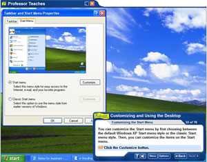 Ingresos ventilación imagen Windows XP Tutorials | Windows XP Tutorial Software | Learn Windows XP |  ProfessorTeaches.com